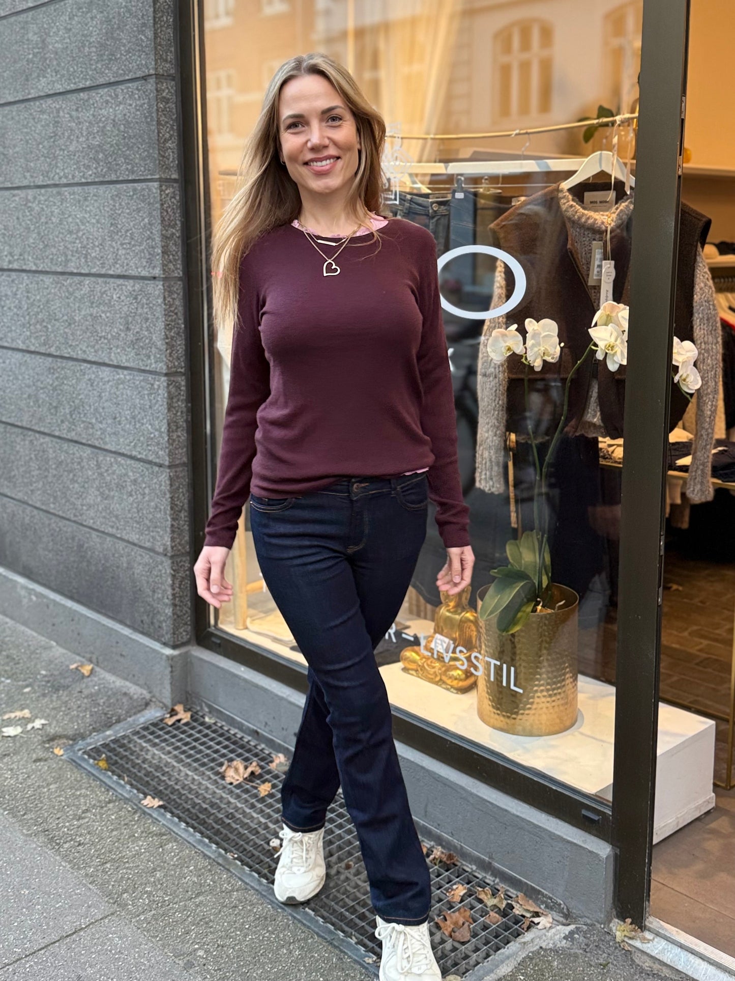 Mos Mosh Jeans | MMAshley Deluxe L 30| Dark Blue