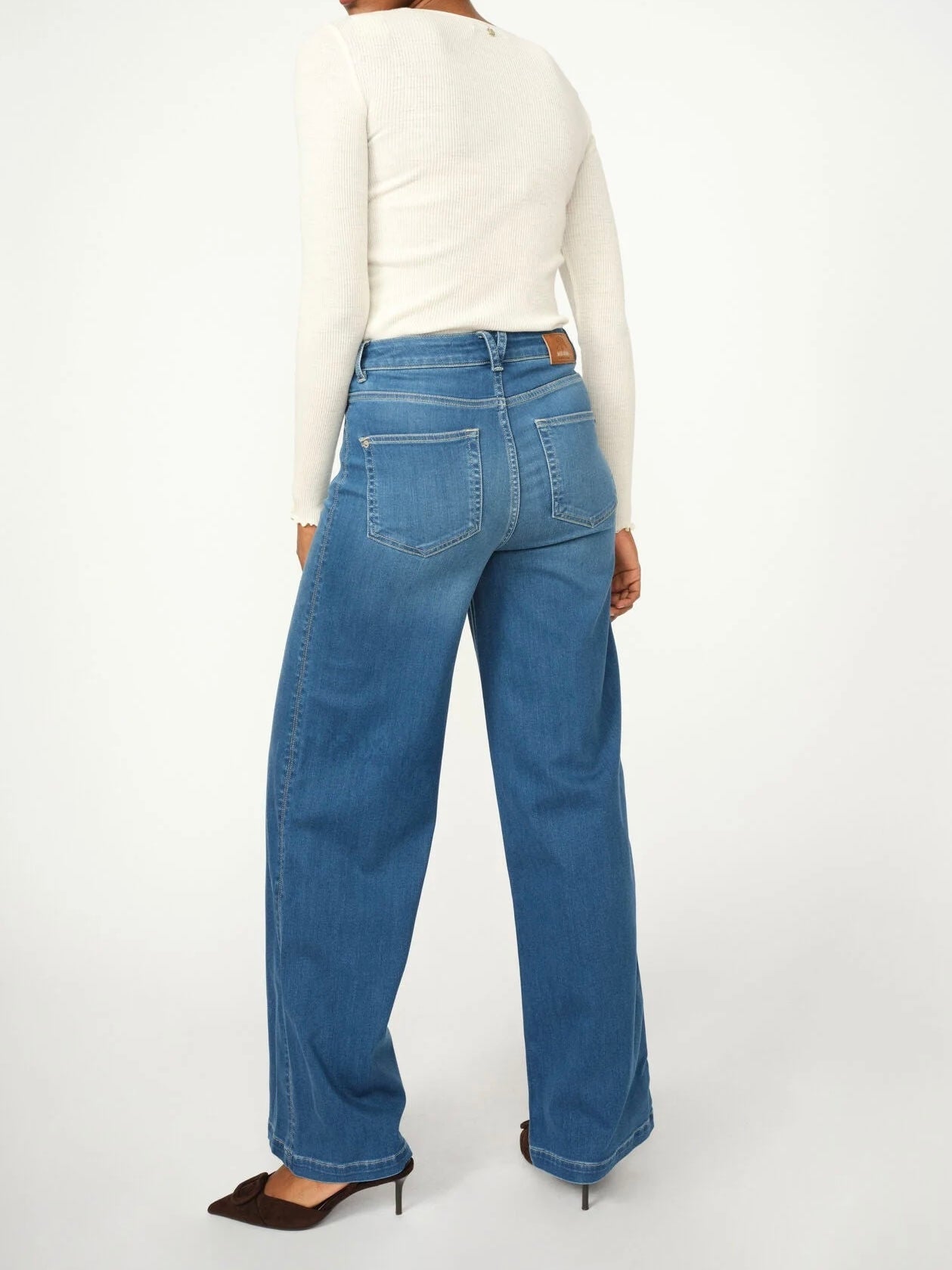 Mos Mosh Jeans | MMColette Deluxe L34 | Mid Blue
