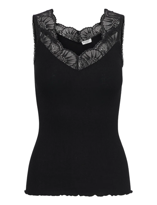 Rosemunde | RWBeatha SL Lace Top| Black