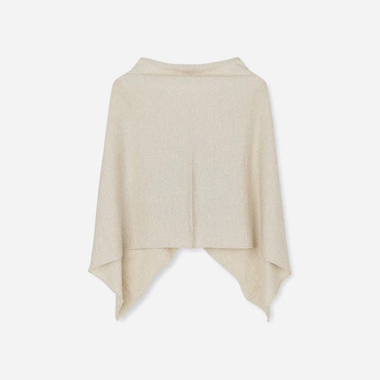 SibinLinnebjerg Poncho | Paris  | 100% Fine Merino Wool | Kit