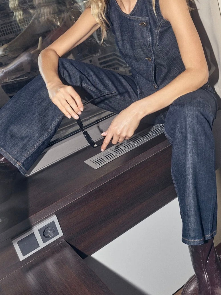 Mos Mosh Jeans | MMMarlena Nippon Jeans | L32 Dark Blue