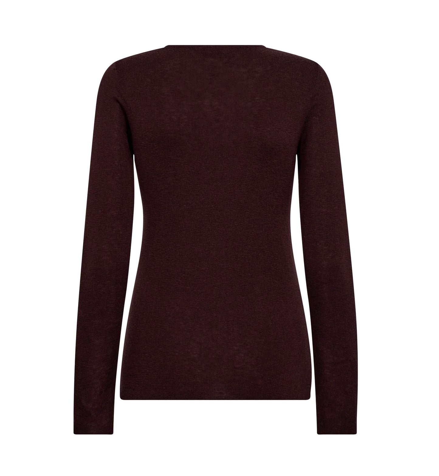 Mos Mosh Bluse | Bouch O-neck Knit | Fudge