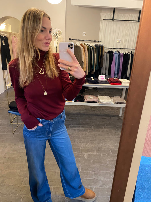 Mos Mosh Jeans | MMDara Deluxe | L 32 Mid Blue