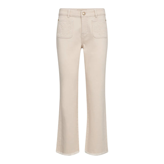 Mos Mosh Jeans | MMAshley Blossom | Ankle | Clay