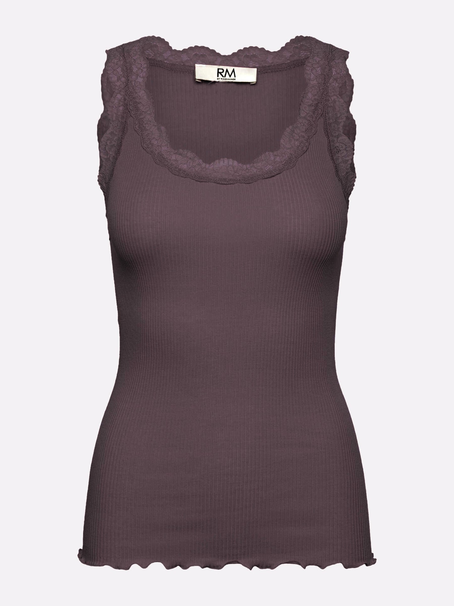 Rosemunde Top | RMWBalta Modal Lace U-neck Top | Mole