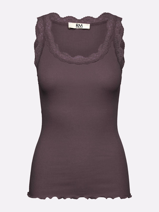 Rosemunde Top | RMWBalta Modal Lace U-neck Top | Mole